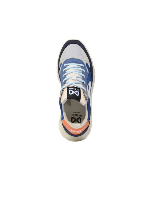 Sneakers Maru Mixed Blues in materiale riciclato Id. Eight | MARU UMIXED BLUES